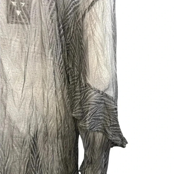 Tov Los Angeles RUFFLED SHEER DRESS    #302 - Picture 8 of 15